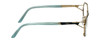 Cazal Designer Eyeglasses Cazal-1099-002 in Blue Gold 56mm :: Custom Left & Right Lens