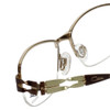 Cazal Designer Eyeglasses Cazal-1203-004 in Brown 52mm :: Rx Single Vision