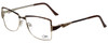 Cazal Designer Eyeglasses Cazal-1201-004 in Leopard Gold 54mm :: Progressive
