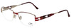 Cazal Designer Eyeglasses Cazal-1203-002 in Red 52mm :: Progressive