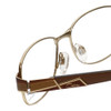 Cazal Designer Eyeglasses Cazal-1206-003 in Brown 53mm :: Progressive
