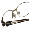 Cazal Designer Eyeglasses Cazal-1089-002 in Charcoal Gold 52mm :: Rx Bi-Focal