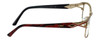Cazal Designer Eyeglasses Cazal-1095-002 in Red Gold 55mm :: Rx Bi-Focal