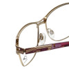 Cazal Designer Eyeglasses Cazal-1204-001 in Purple 54mm :: Rx Bi-Focal