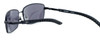 Harley-Davidson Designer Sunglasses HDX845-BLK in Black Frame & Grey/Silver Flas