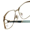 Cazal Designer Reading Glasses Cazal-1099-002 in Blue Gold 56mm