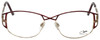 Cazal Designer Reading Glasses Cazal-1202-002 in Red Gold 54mm