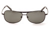 Harley-Davidson Designer Polarized Sunglasses X834 in Black Frame & Grey Lens