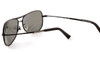 Harley-Davidson Designer Polarized Sunglasses X834 in Black Frame & Grey Lens