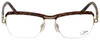 Cazal Designer Eyeglasses Cazal-4236-002 in Brown Leopard 54mm :: Custom Left & Right Lens