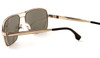 Harley-Davidson Designer Sunglasses X866 in Cognac Frame & Grey Lens