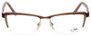 Cazal Designer Eyeglasses Cazal-4235-001 in Plum Gold 54mm :: Progressive