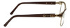 Cazal Designer Eyeglasses Cazal-4237-002 in Brown Leopard 53mm :: Progressive