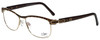 Cazal Designer Eyeglasses Cazal-4237-002 in Brown Leopard 53mm :: Rx Bi-Focal