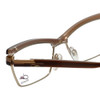 Cazal Designer Reading Glasses Cazal-4216-004 in Brown Beige 54mm