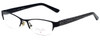 Jenny Lynn Authentic Designer Reading Glasses Joyful-BLK Black 52mm White Scroll