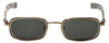 Gucci 1615/S 67D in Bronze Tortoise Designer Sunglasses