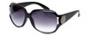 Kenneth Cole 'Reaction' Designer Sunglasses Series KC1154-01B in Black Frame wit