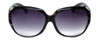 Kenneth Cole 'Reaction' Designer Sunglasses Series KC1154-01B in Black Frame wit