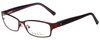 Nicole Miller Designer Eyeglasses Bowery-02 in Rose 53mm :: Rx Single Vision