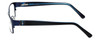 Nicole Miller Designer Eyeglasses Bowery-03 in Indigo Black 53mm :: Rx Bi-Focal
