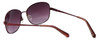 Kenneth Cole Designer Sunglasses KC7028-69Z in Burgundy Frame with Burgundy Grad