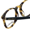 Close up View of Eddie Bauer Designer Blue Light Filter Reading Glasses EB32001-TT Tortoise 51 mm