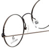 Close up View of Rodenstock Reading Glasses R4158 in Havanna with Blue Light Filter + A/R Lenses