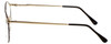 Side View of Liberty Optical Reading Glasses LA-4C-4-53 in Blue Marble with Blue Light Filter