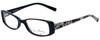 Profile View of Vera Bradley Reading Glasses 3001-NDY in Night and Day with Blue Light Filter +