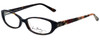 Vera Bradley Reading Glasses Addison-MRG in Mocha Rouge with Blue Light Filter +