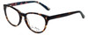 Profile View of Vera Bradley Reading Glasses Adel-AVT in African Violet with Blue Light Filter +