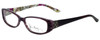 Vera Bradley Blue Light Glasses Alyssa-PRD Portobello Road Purple Crystal Floral
