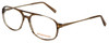 Profile View of Stetson Reading Glasses ST225-151 in Brown with Blue Light Filter + A/R Lenses