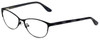 Corinne McCormack Reading Glasses Park-Slope-BLK in Black with Blue Light Filter