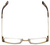 Calabria Designer Eyeglasses 812-GLD in Gold 49mm :: Rx Bi-Focal