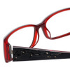 Calabria Designer Eyeglasses 818-BLK in Black 52mm :: Rx Single Vision