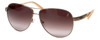 Guess 'Marciano'  Designer Sunglasses Series GM697 in Gold Frame with Brown Grad