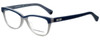 Emporio Armani Designer Eyeglasses EA3015-5109-53 in Dust Blue 53mm :: Custom Left & Right Lens