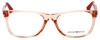 Emporio Armani Designer Eyeglasses EA3001F-5070-52 in Peach Transparent 52mm :: Rx Single Vision