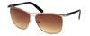 Guess 'G-By-Guess'  Designer Sunglasses Series GGU1117 in Gold Frame with Amber