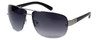 Guess 'G-By-Guess'  Designer Sunglasses Series GGU2044 in Gunmetal Frame with Gr