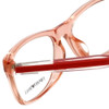 Emporio Armani Designer Eyeglasses EA3001F-5070-52 in Peach Transparent 52mm :: Rx Bi-Focal