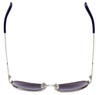 Guess  Designer Sunglasses GU7228 in Silver Frame with Purple Gradient Lens