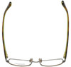 Coach Designer Reading Glasses HC5001-9020-48 Havana Tortoise Brown Gold Green
