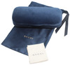 Gucci Authentic Designer Hard Velvet Clamshell Eyeglass/Sunglass Case Royal Blue