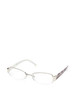 Emilio Pucci Designer Eyeglasses EP2132-045-53 in Silver 53mm :: Rx Single Vision