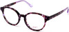 Candies Designer Eyeglasses CA0150-081 in Purple Tortoise 49 mm :: Progressive