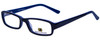 Body Glove Designer Eyeglasses BB128 in Black Blue KIDS SIZE :: Custom Left & Right Lens