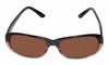 Front View of Laura Biagiotti 85399 Brown Designer Sunglasses (LB85399-Brown)